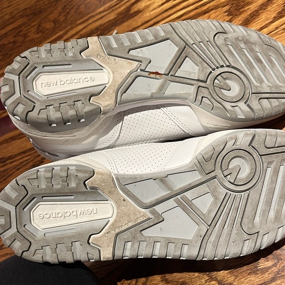 New Balance White 650 Sneakers - Picture 4 of 7